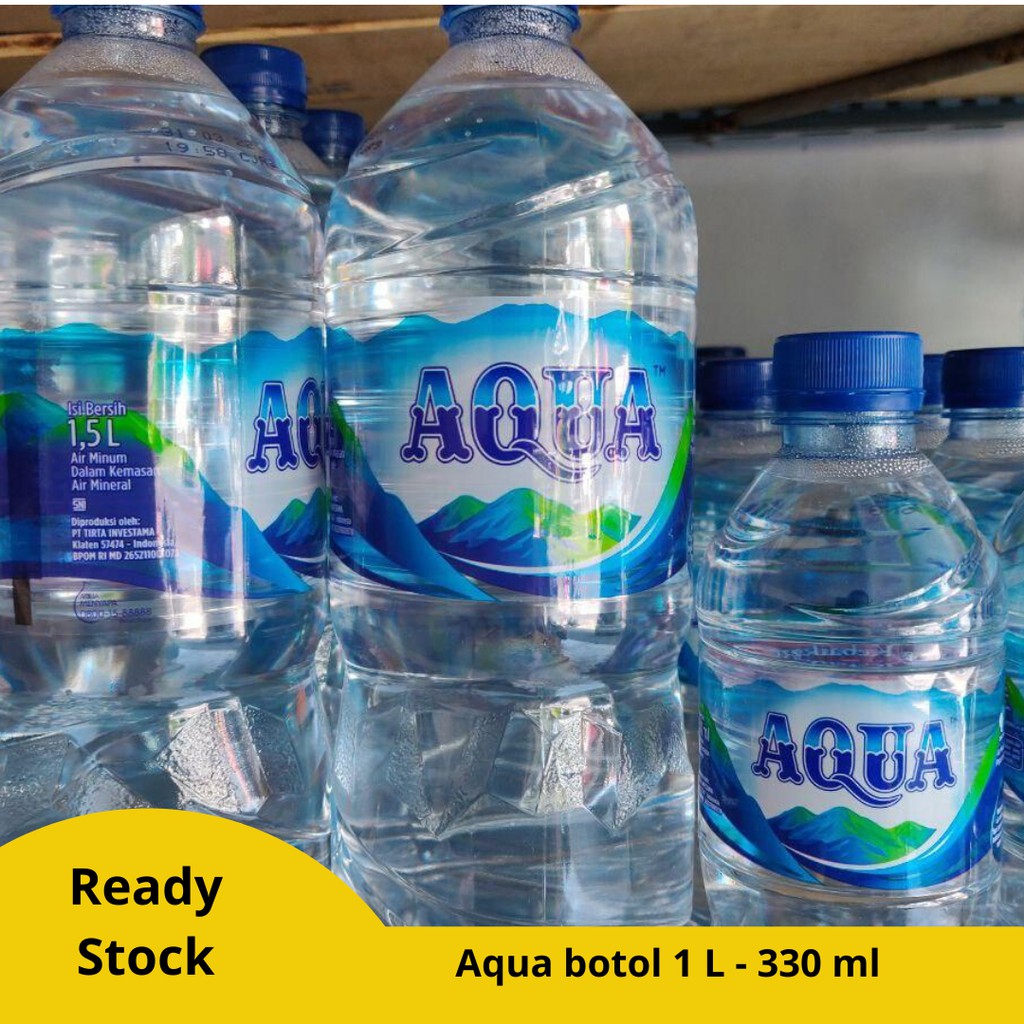 

AQUA Botol 1,5 L - 330ml