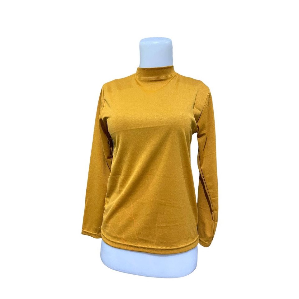 LF - Kaos Inner Manset Lengan Panjang / Manset Kaos Atasan Wanita / Manset Turtlenack