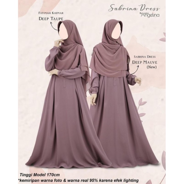 Sabrina dress Atelier Angelina | deep mauve XS