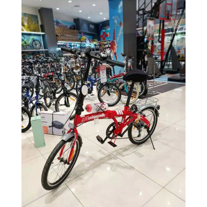 ACE AIRWALK  EXPRESSO SEPEDA LIPAT 20 INCI 6-SPEED/FOLDING BIKE AIRWALK /ALAT OLAHRAGA OUTDOOR