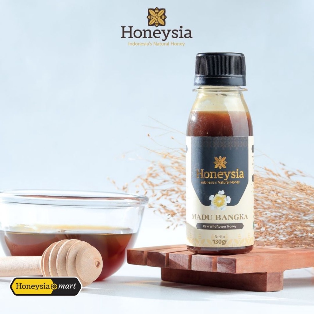 

Madu Murni Asli Honeysia Bangka 130gr Raw Honey