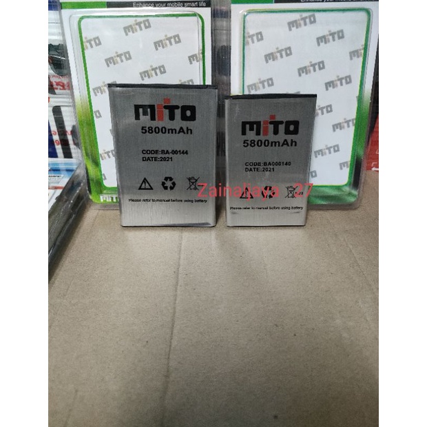 Baterai Mito BA00144 B000140 Batry Batre Mito A36 W1 Z1 A37 Z1 4g BA000135 baterai Mito A17 All Tepy