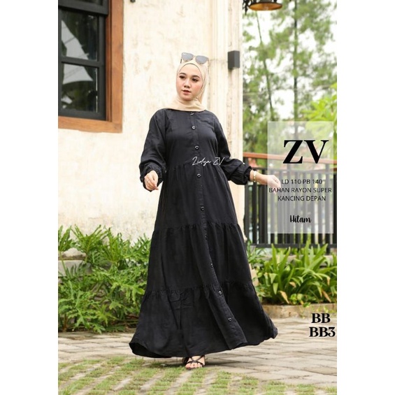 Ready Gamis Rayon Super Zv Fashion