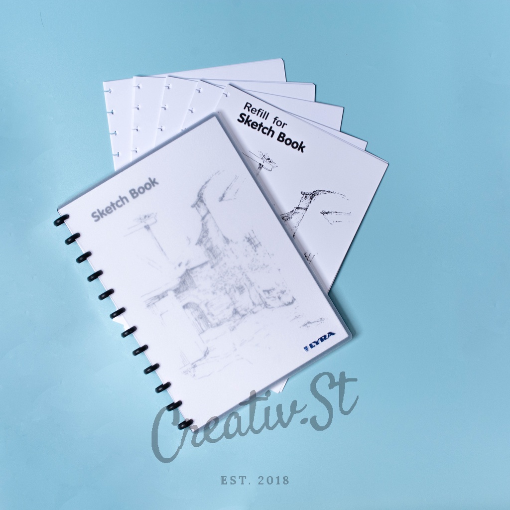 

LYRA Sketchbook A5 Refill Buku Gambar 30 Sheet 21 Cm X 15 Cm