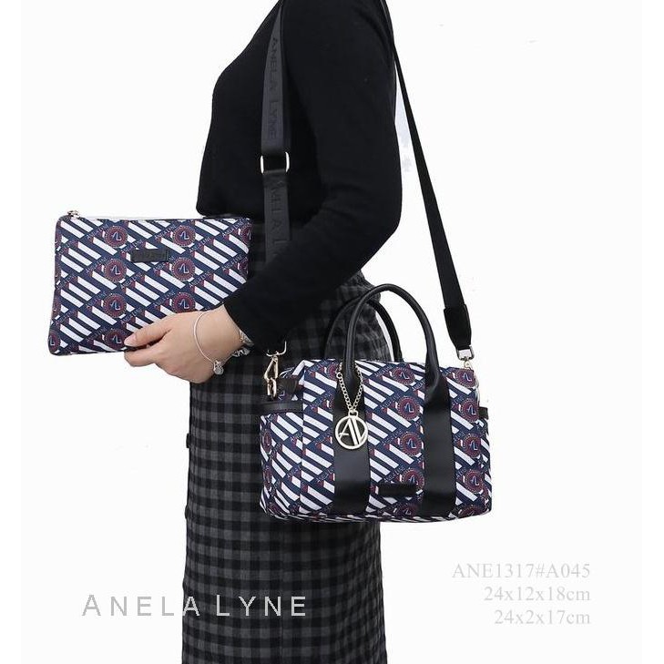 ANELA LYNE RANDALL PILLOW BAG ANE1317#A045 HAND BAG 2IN1 ORIGINAL