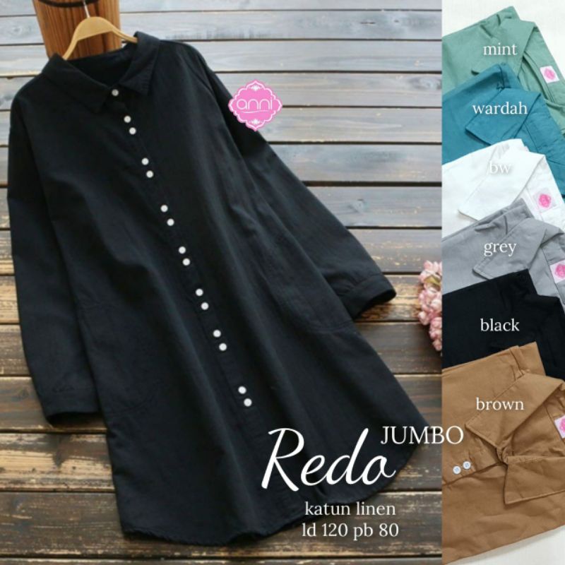 TUNIK REDO JUMBO LD120 KATUN LINEN
