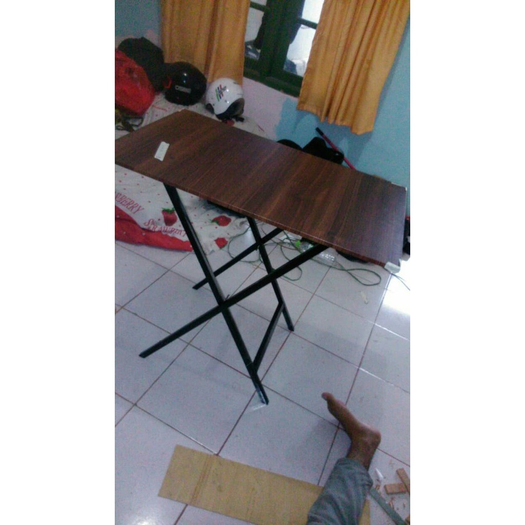 Meja lipat 80x50x70
