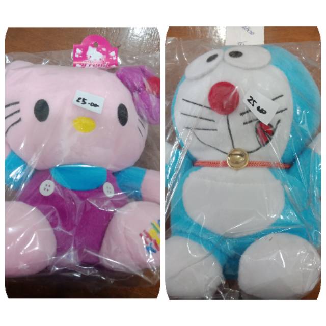 Boneka Kitty Doraemon bear rabbit boba