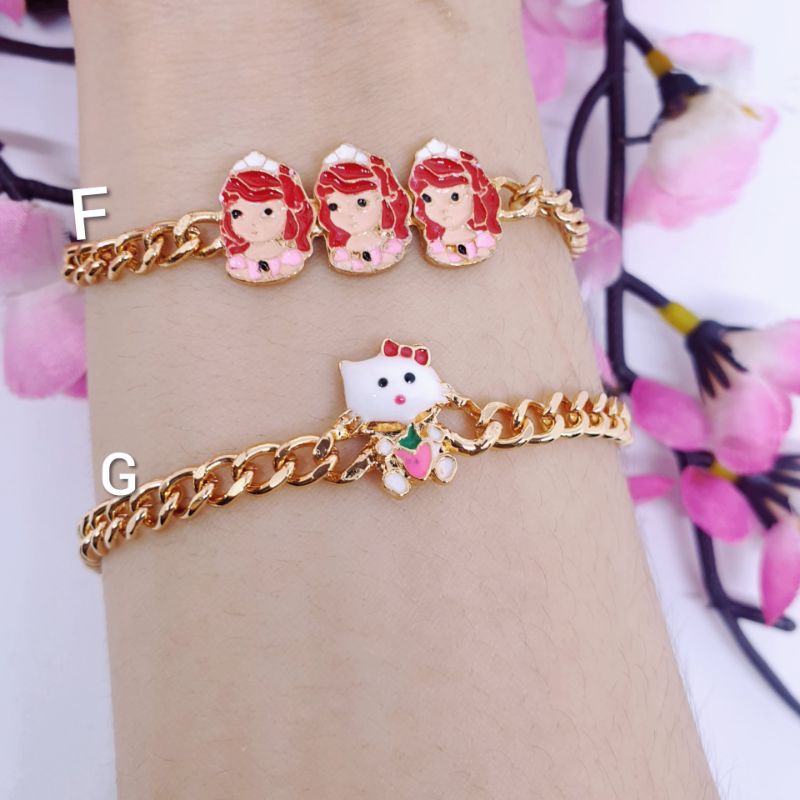 Gelang anak strawberry GRA-07 xuping lapis emas