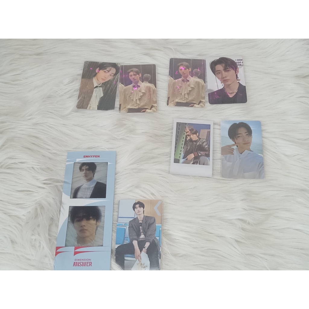 TAKE ALL PHOTOCARD JUNGWON NI-KI SUNGHOON JAKE JAY SUNOO HEESEUNG