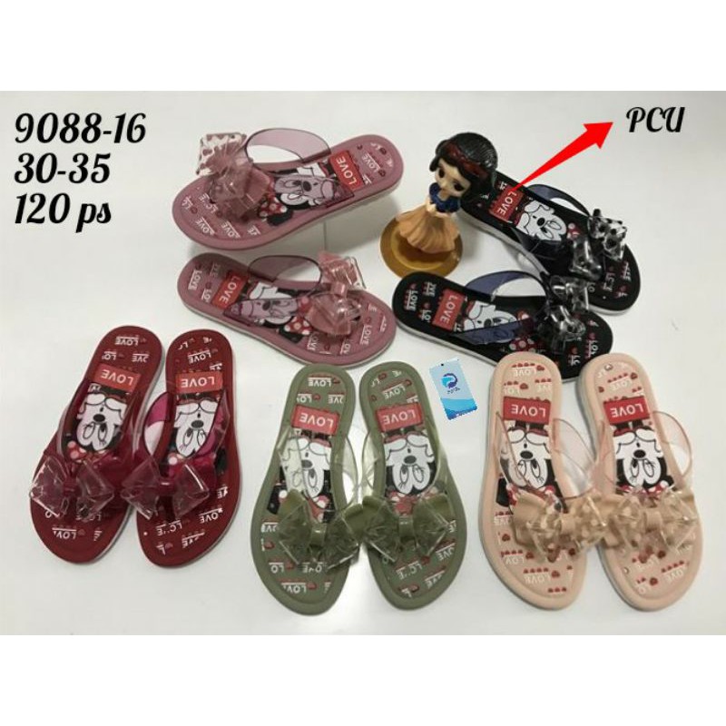 Sandal jelly anak pita Morego 9088-IL