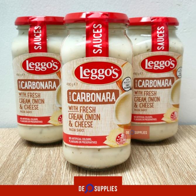 

Leggos Carbonara Pasta Sauce 490gr - Saus Pasta Leggo's Karbonara AUS