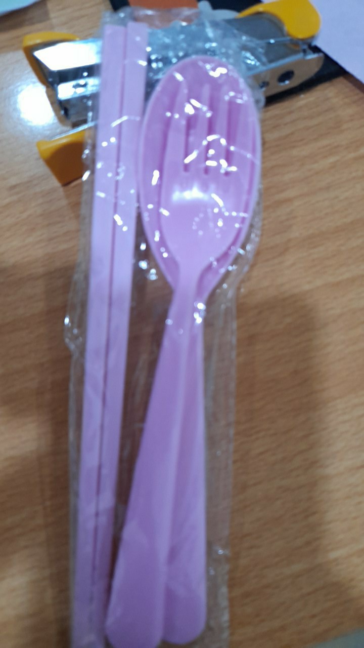 Set Sendok Garpu Sumpit Travel Jerami Tanpa Kardus / Set Alat Makan Jerami / Alat Set Makan Murah