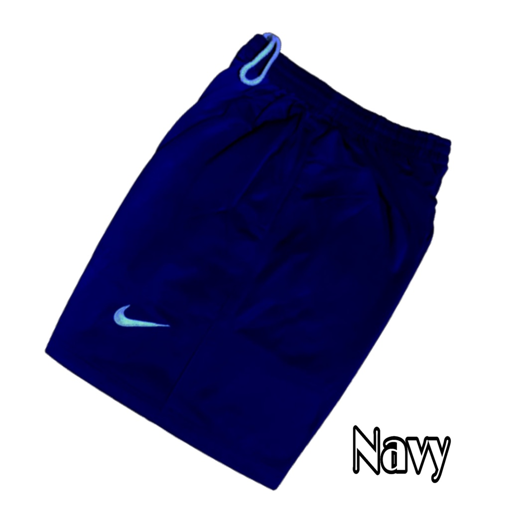 Celana pendek Pria olahraga badminton hitam putih | Celana olahraga bola jogging swiming-Hitam