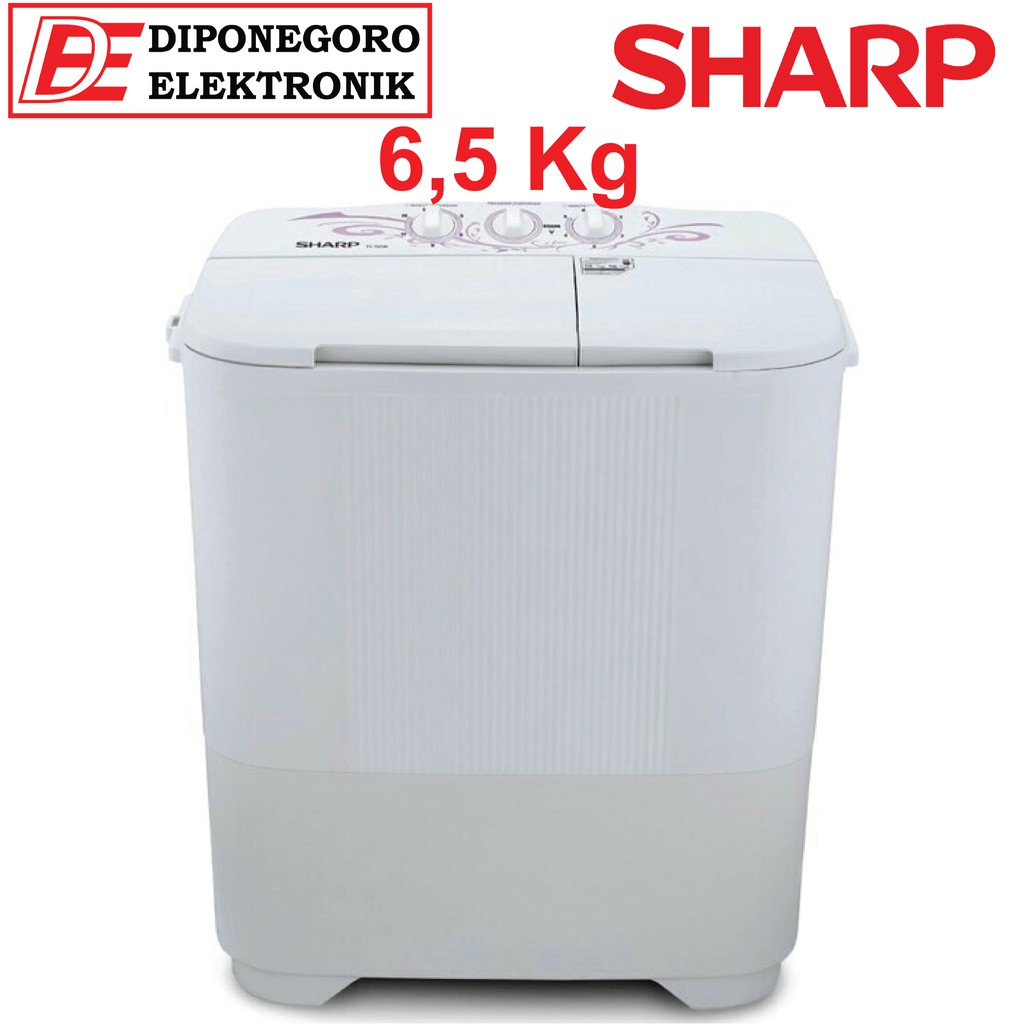 Jual Mesin Cuci Sharp 6 5 Kg 65 Mw Garansi 1 Tahun Indonesia Shopee Indonesia