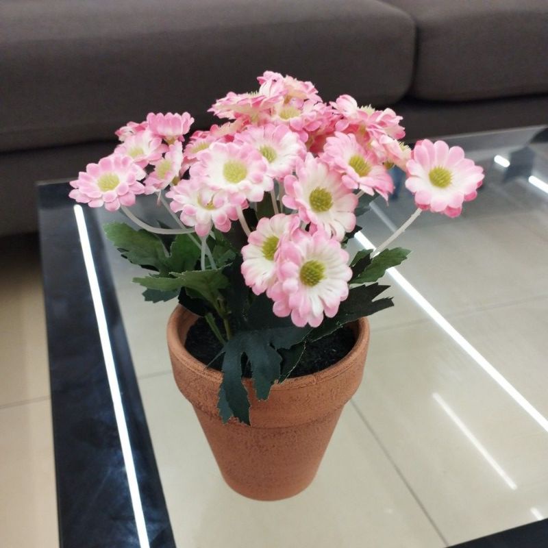 Bunga Artifisial Pink Bunga Hiasan Bunga Pajangan Informa