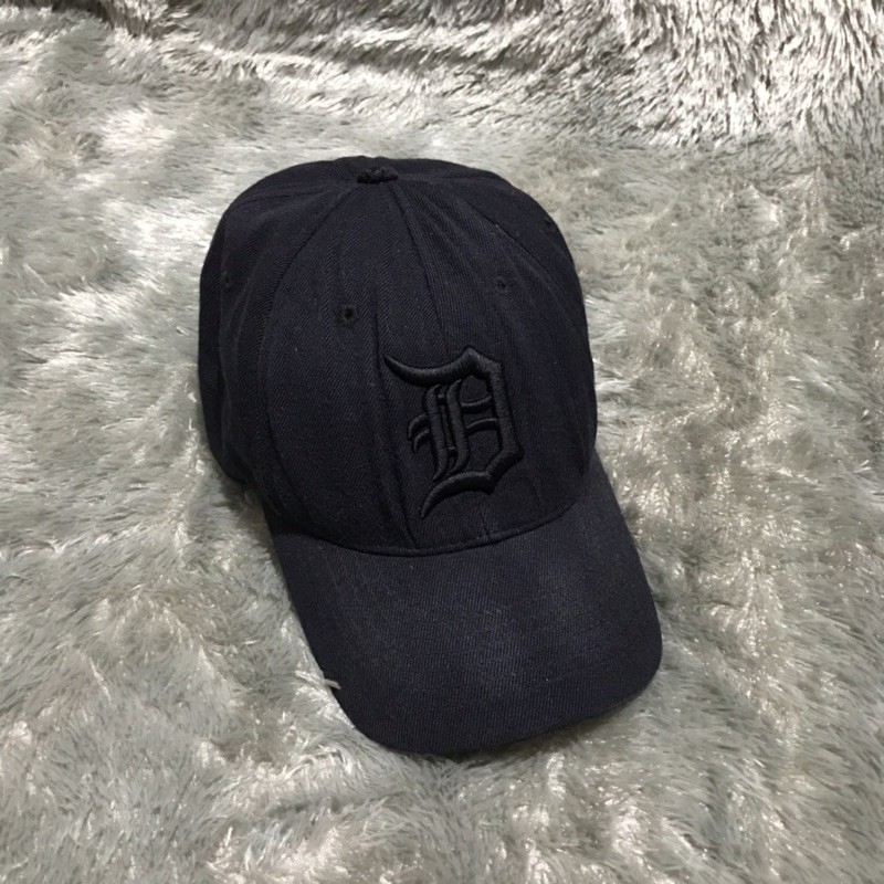 Detroit Tigers MLB Cap Black Second Original  Fitted Size Medium