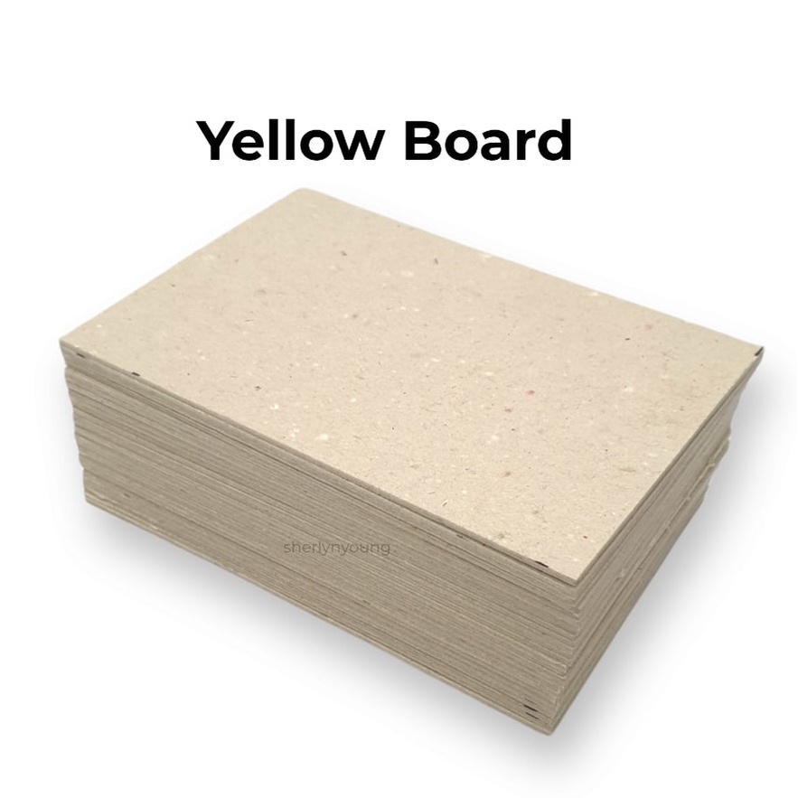 

Kertas Karton No 30(1000gsm) A4 F4 Yellow Board Hard Board Packing Photocard PC Kpop