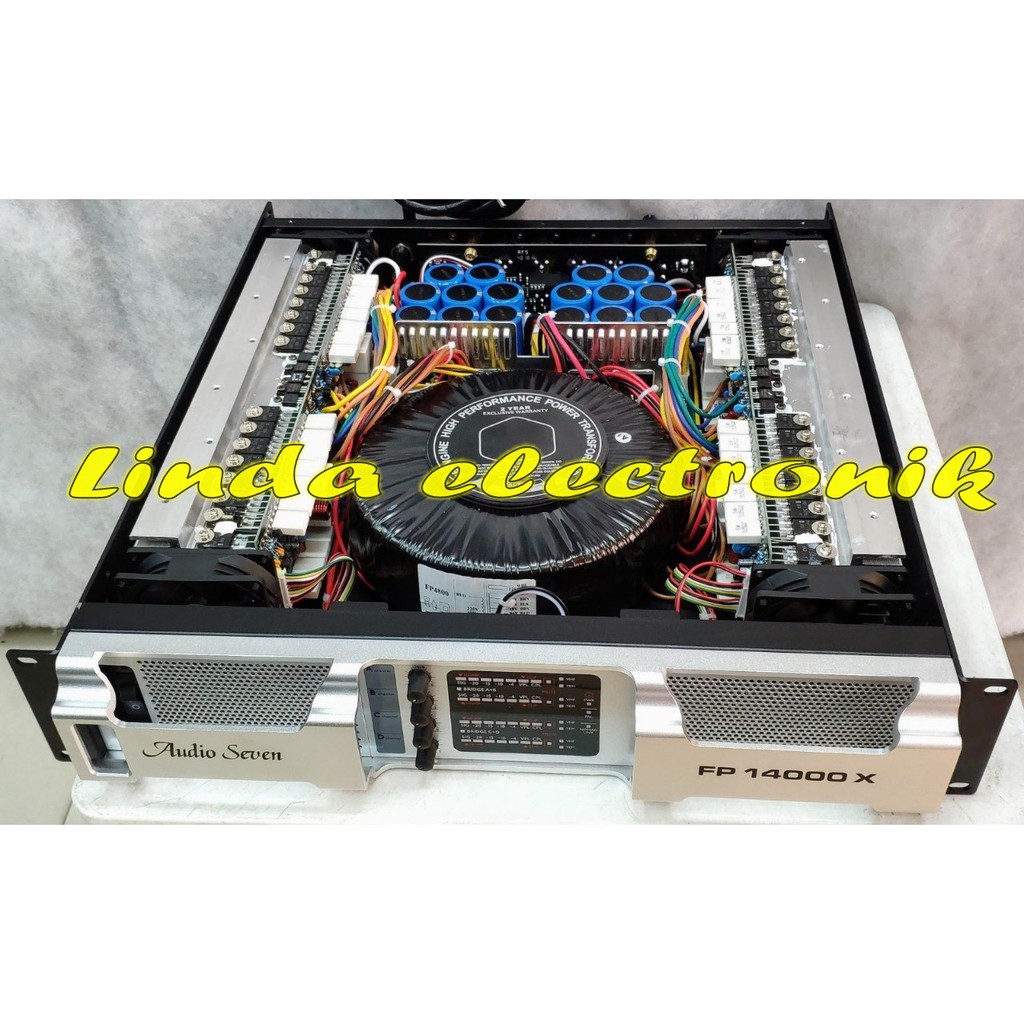 power amplifier Audio seven FP 14000 x original fp14000x