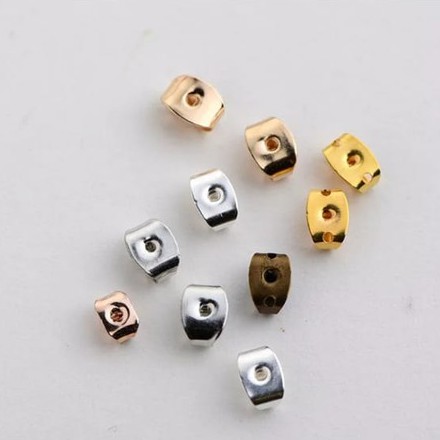 Pantat Anting Giwang Besi Model Kotak, Harga /12pc