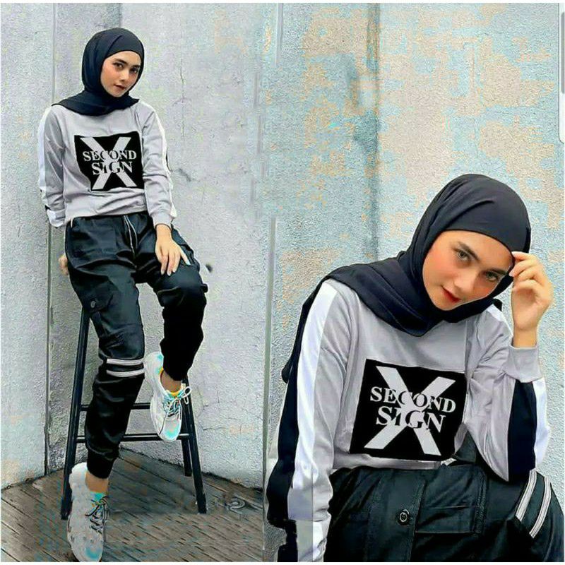 SET SECOND JUMBO/SETELAN CELANA BALOTELY/SETELAN WANITA TERKINI/SETELAN WANITA BABYTERRY
