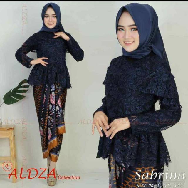 Set Kebaya marrijane brokat sabrina 1 /kebaya modren /kebaya muslim /kebaya wisuda / / kebaya wisuda