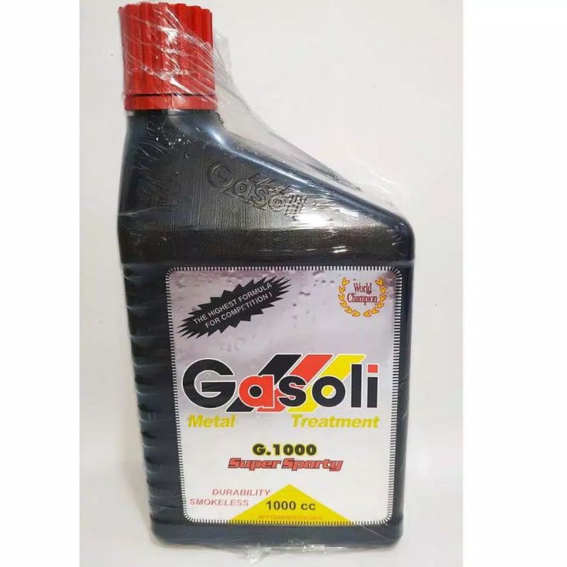 (COD) OLI GASOLI SAMPING  2T G1000 1LITER OLI OIL SAMPING GASOLI G1000 2TAK GASOLI G.1000 2T Kode 79