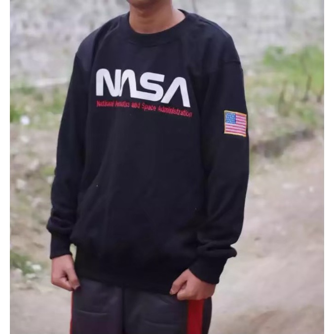 Jaket nasa crewneck premium H&amp;M good quality