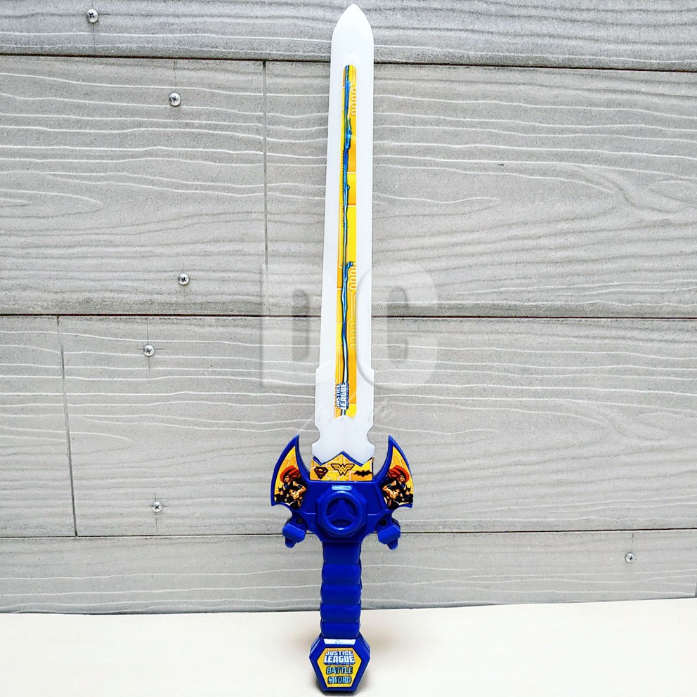 Justice League Battle Sword Mainan Pedang Bisa Nyala &amp; Suara