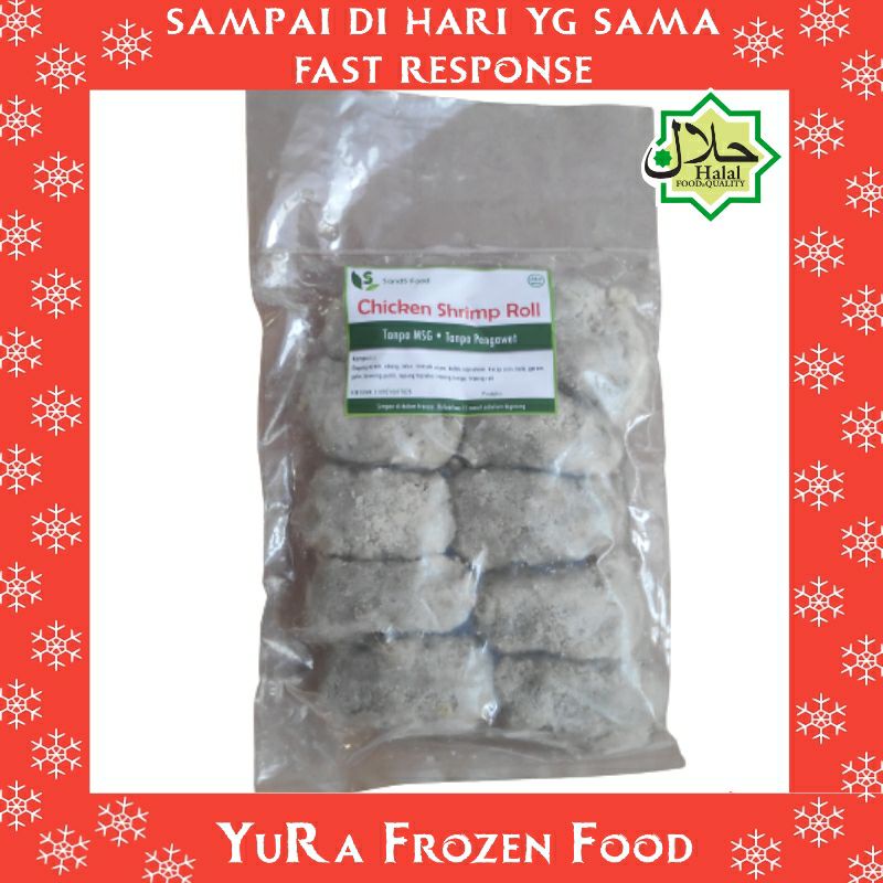 

Chicken Shrimp Roll Isi 10 Tanpa Bahan Pengawet