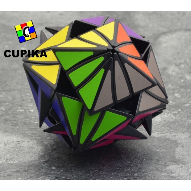 Rubik 3x3 LEFUN Diamond Unik Alien Yongjun Qiyi Blackbase