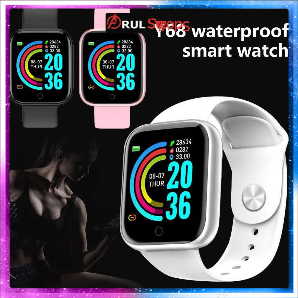 ARS - SKMEI Smartwatch Sport Fitness Tracker Heart Rate - Y68