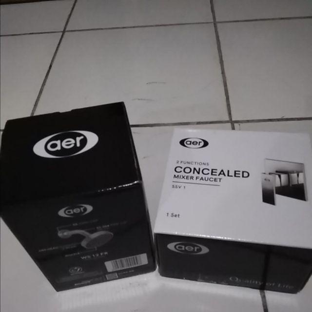Aer Bundling Kran Tanam Panas Dingin Ssv 01 & Wall Shower Ws-12 Fr
