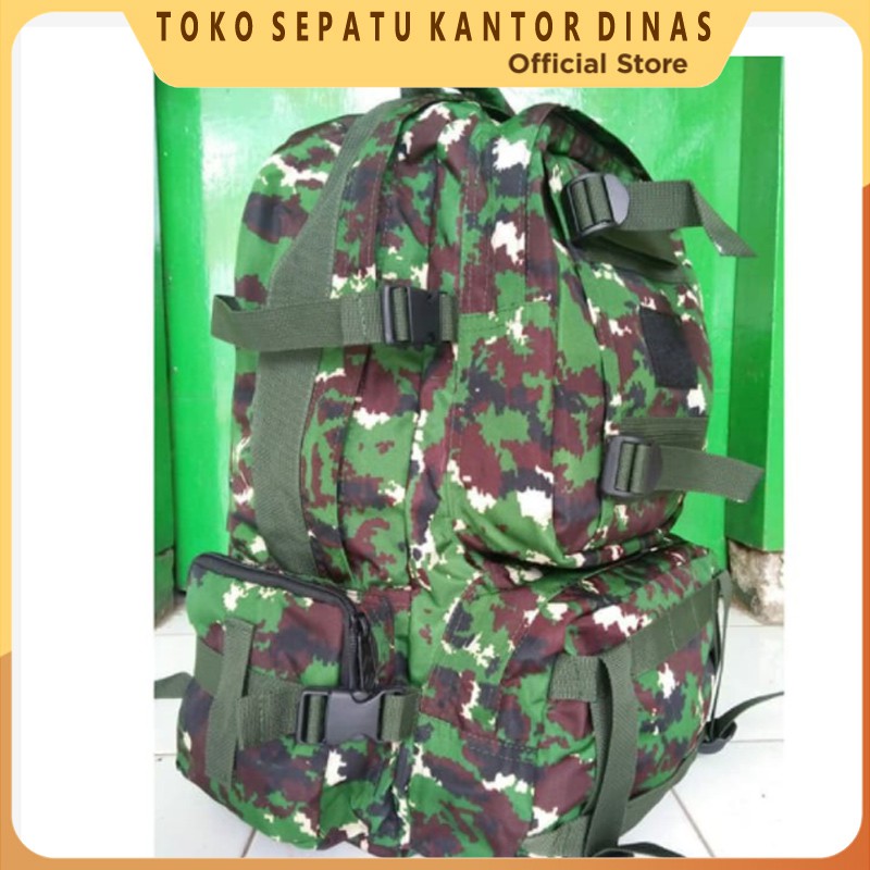 Tas Punggung Loreng NKRI Ransel Doreng TNI Army Jumbo NKRI