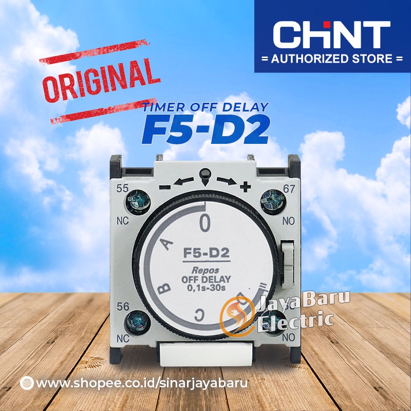 Timer Time Off Delay CHINT F5-D2 F5D2