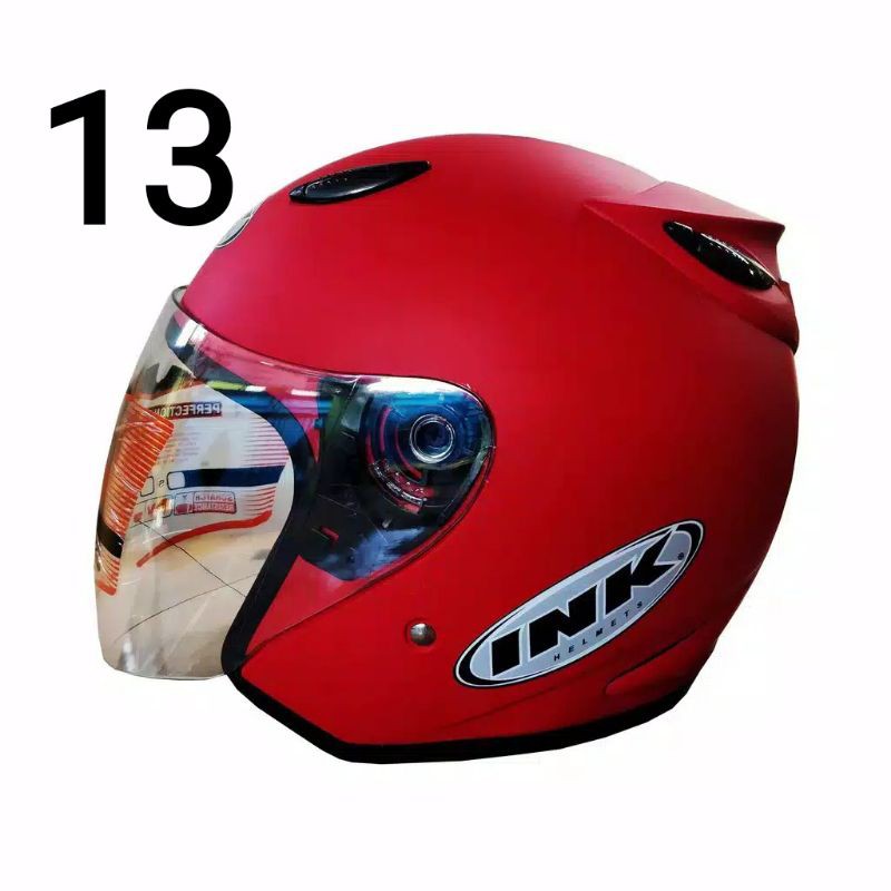 HELM CENTRO MODEL INK HELM BER SNI( FREE STIKER INK )