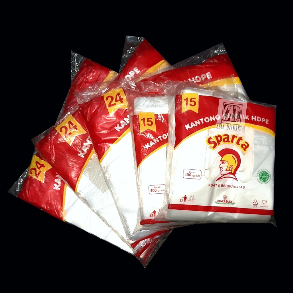 Kantong Plastik Sparta Kantong Kresek Bening Sparta 400gram