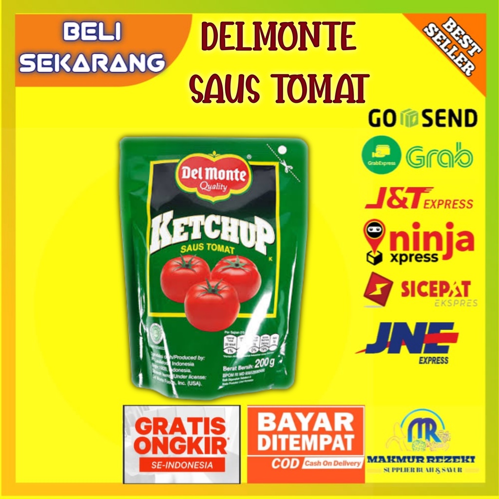 

SAUS TOMAT DEL MONTE KETCHUP