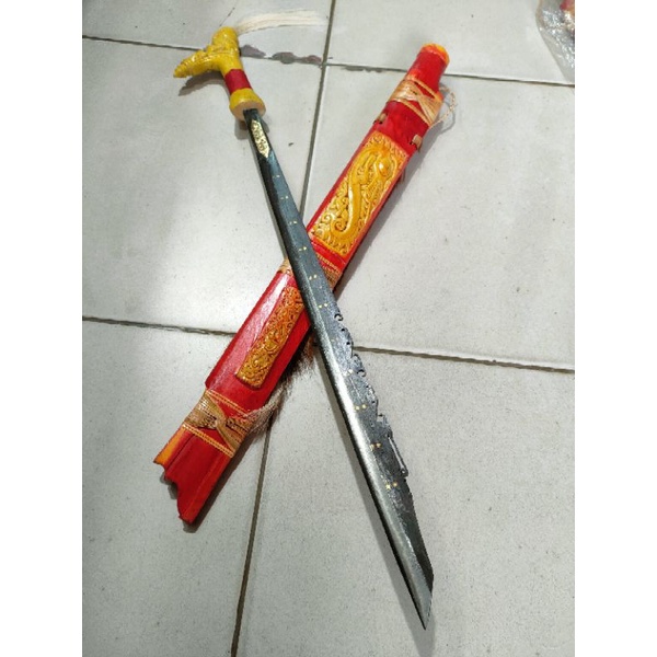 Mandau Dayak Kalimantan ukuran Jumbo 80 cm