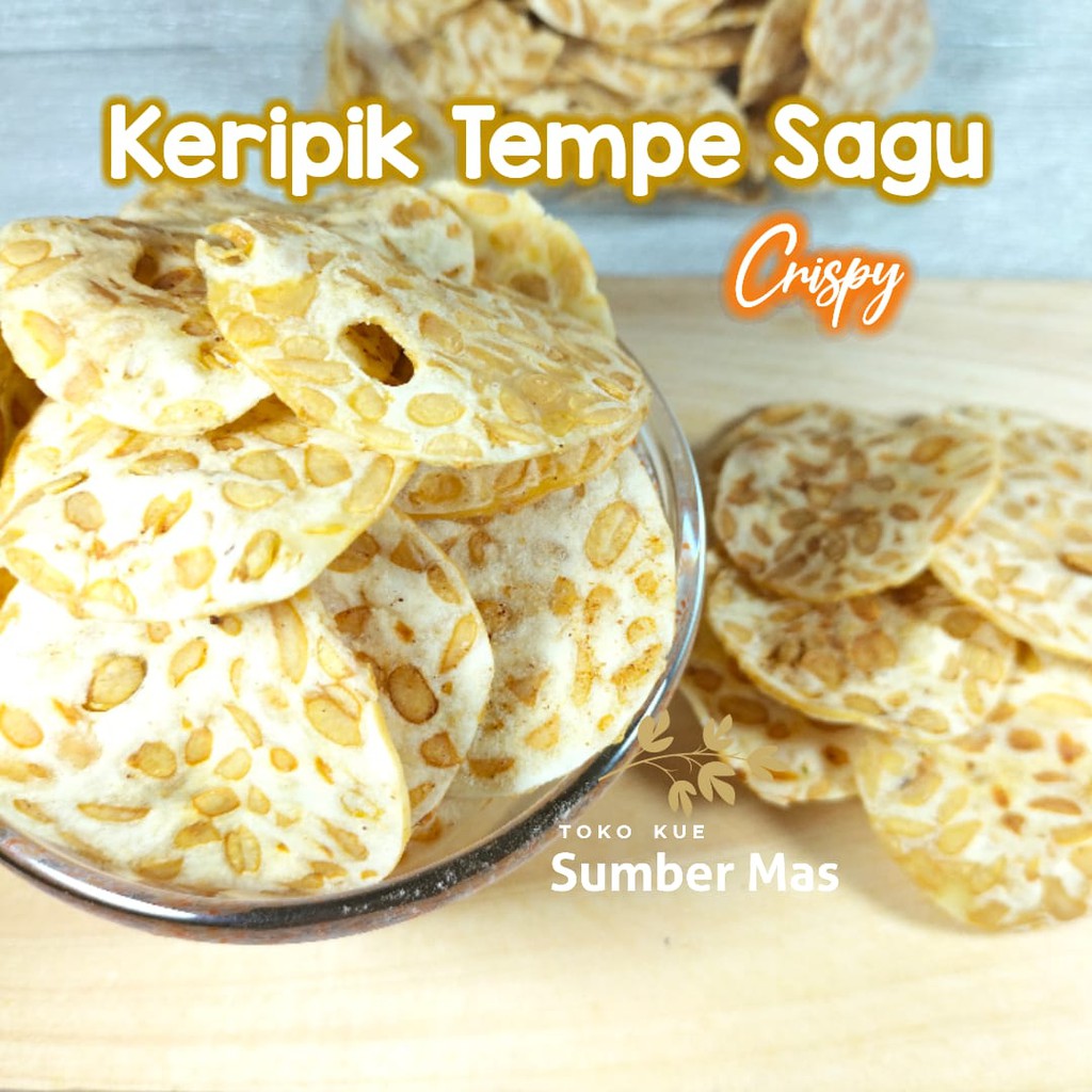 KERIPIK KRIPIK TEMPE SAGU Spesial - 250 gr