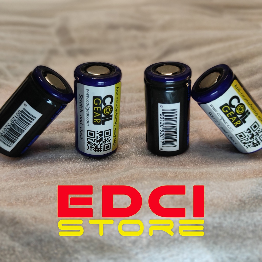 Baterai Coil Gear Blue 18350