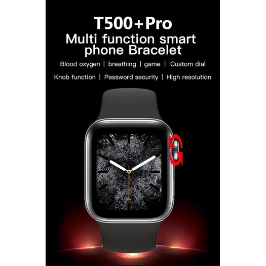 COD BISA Jam Tangan SMARTWATCH T500+ PLUS Series 6 Terbaru Smartwatch T55+PRO Box Original Hiwatch