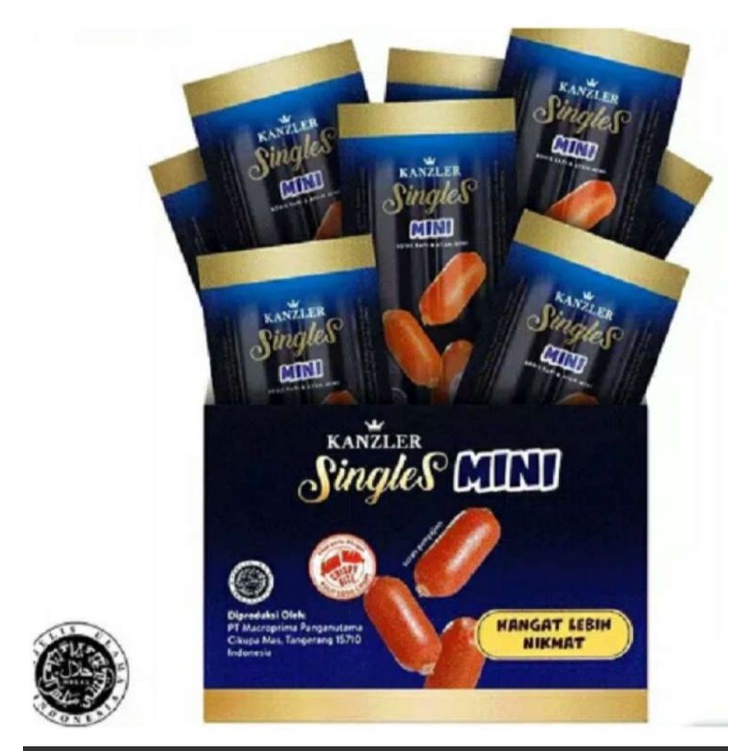 Jual Kanzler Sosis Single Mini 1 Box Sosis Sapi Dan Ayam Isi 12 Pack