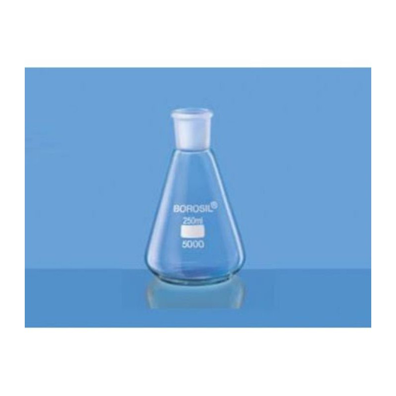 Flasks Erlenmeyer Conical, Interchangeable 25ML Best Quality Borosil