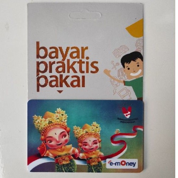 Mandiri eMoney Card Kesenian Tradisional TARI LEGONG ORI /Like eTOLL Tapcash Flazz or Brizzi