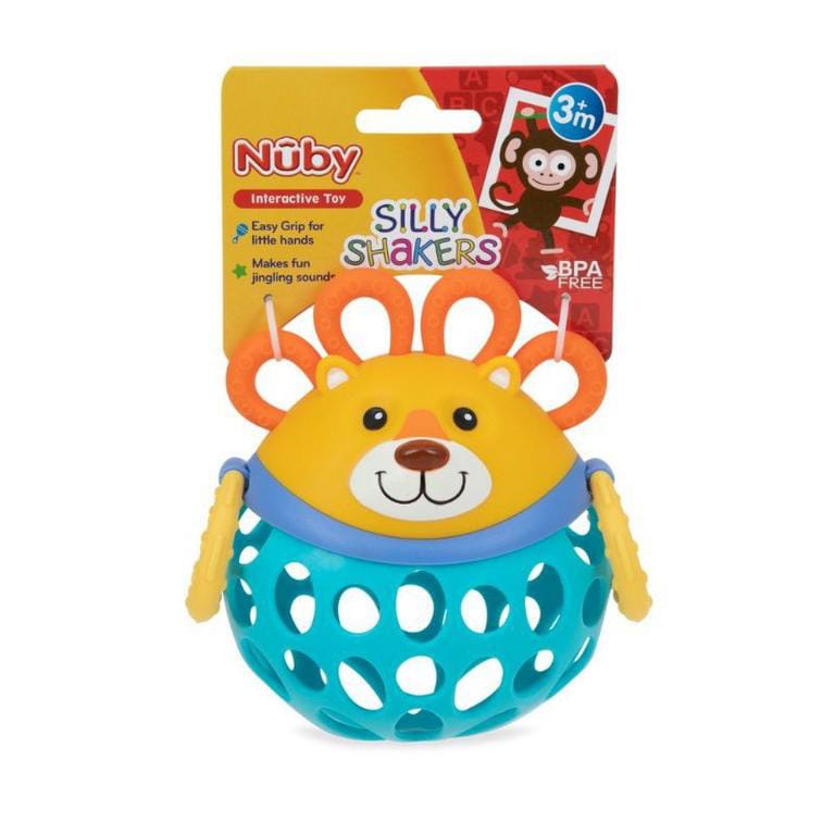 Nuby Baby Silly Shakers - Mainan Sensori Anak Silly Shakers BPA FREE