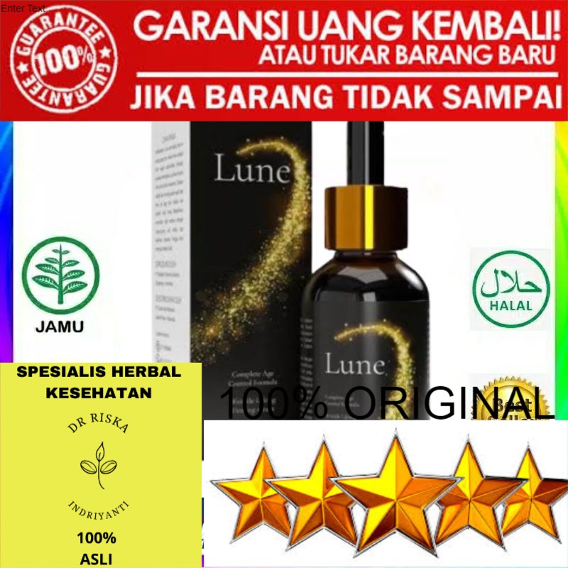100% ASLI Lune serum anti aging BPOM | lune serum wajah | serum lune asli original
