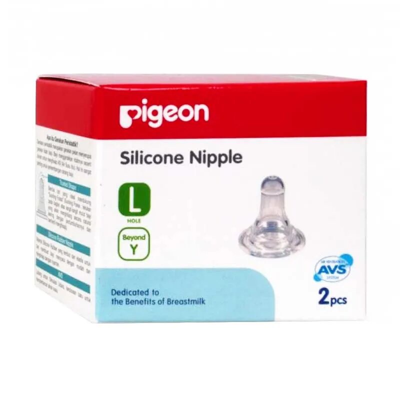 PIGEON SILICONE NIPPLE ISI 2