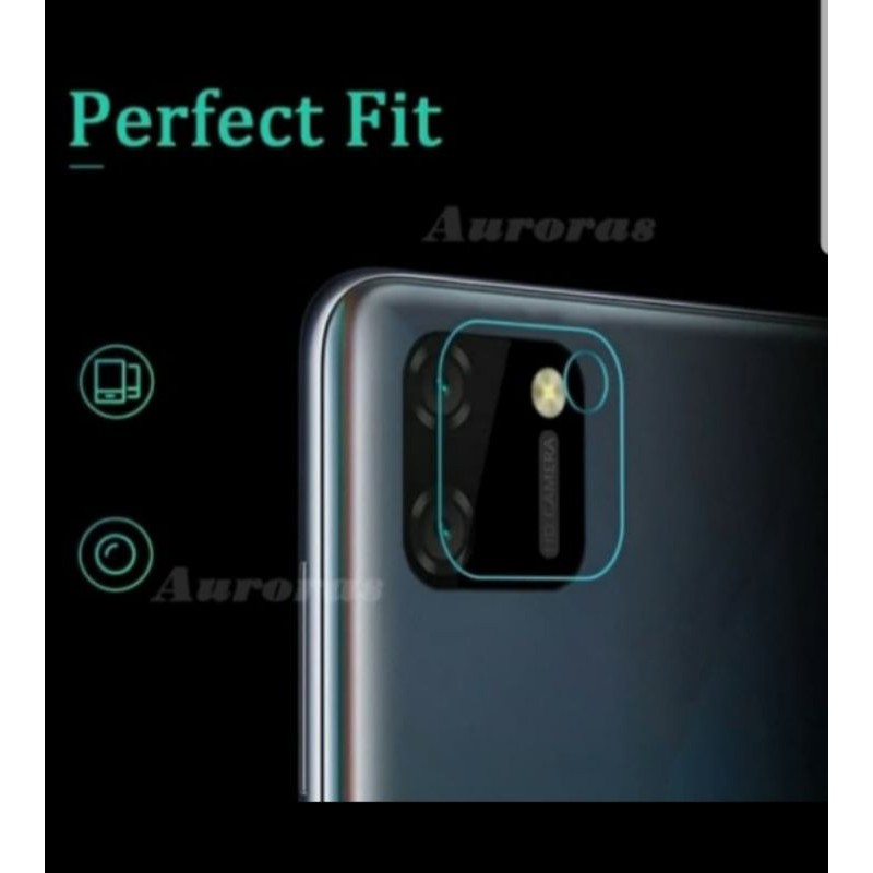 TEMPERED GLASS 9D REALME C12 NEW + TG CAMERA LENSA 2 IN 1