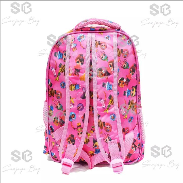 Tas Ransel Usap Lol Tas Sekolah Anak Perempuan Tas Fashion Anak Tas Usap 2 Gambar